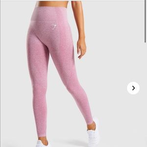 Gymshark leggings - dusky pink marl